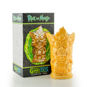 Geeki Tikis Rick & Morty Squanchy Mug | Ceramic Tiki Style Cup | Holds 13 Ounces