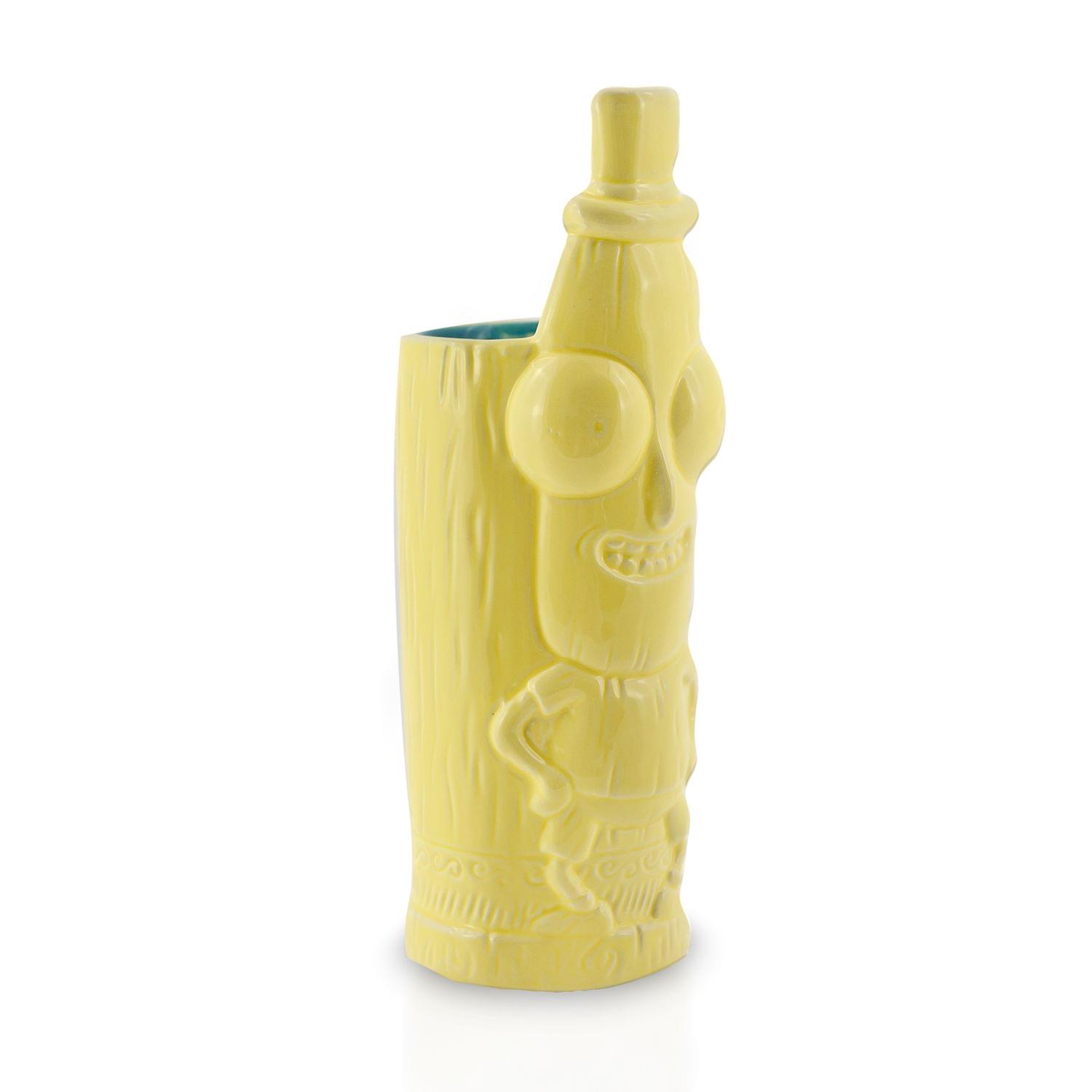 Geeki Tikis Rick & Morty Mr. Poopy Butthole | Tiki Style Ceramic Mug | Holds 12 Ounces