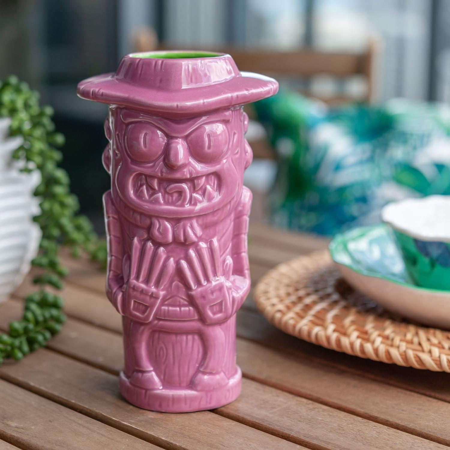 Geeki Tikis Rick & Morty Scary Terry | Ceramic Tiki Style Mug | Holds 19 Ounces