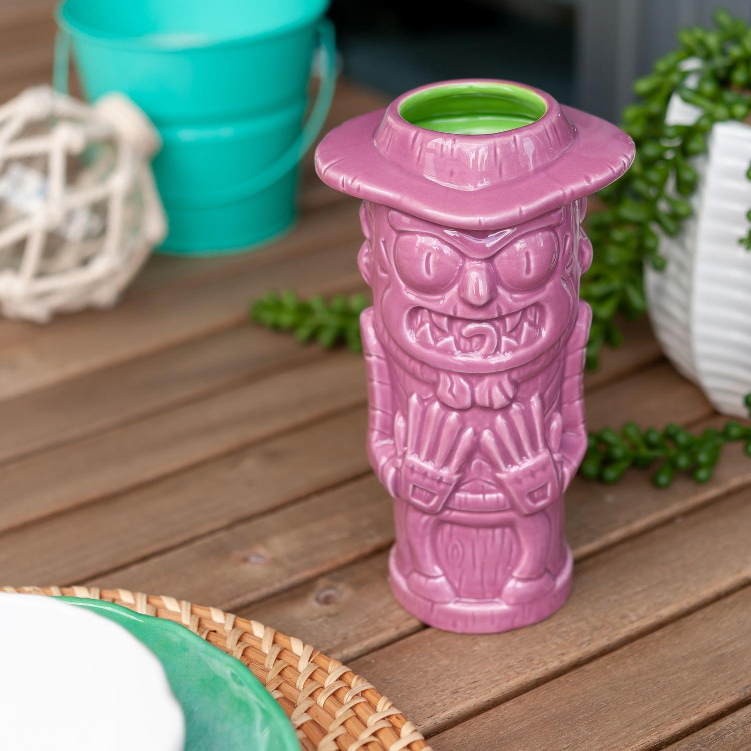 Geeki Tikis Rick & Morty Scary Terry | Ceramic Tiki Style Mug | Holds 19 Ounces