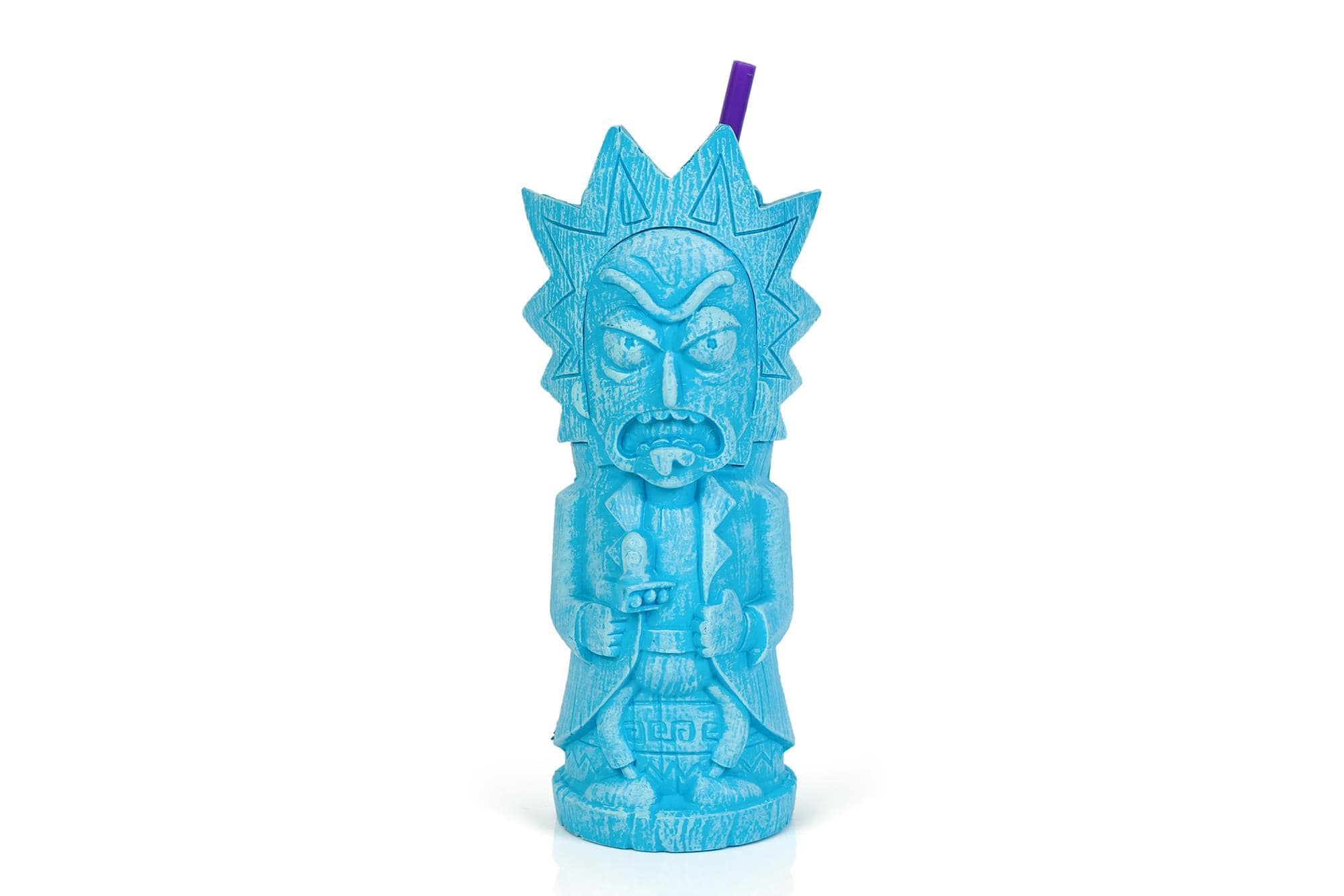 Rick and Morty Rick 25oz Geeki Tiki Plastic Tumbler