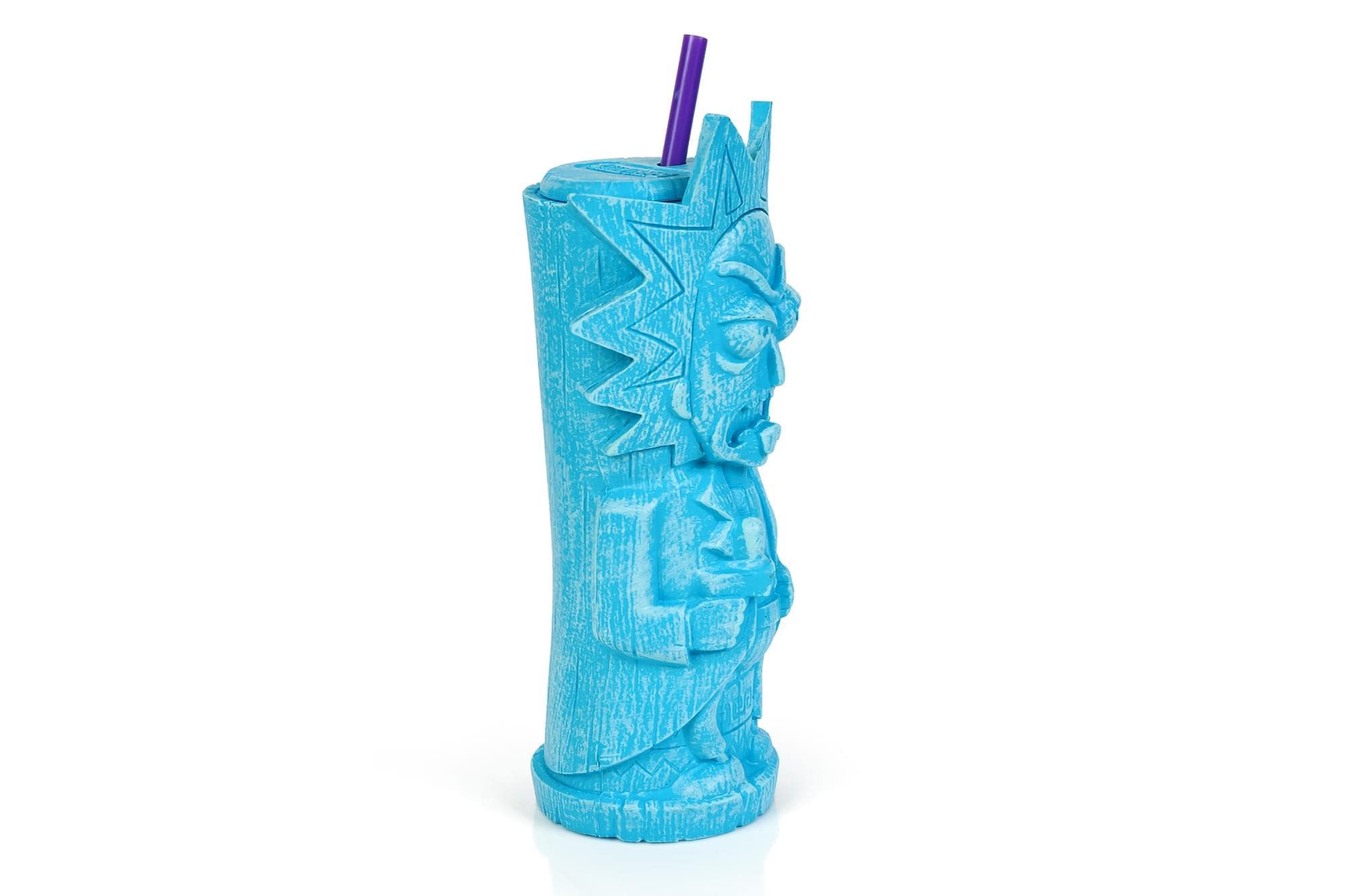 Rick and Morty Rick 25oz Geeki Tiki Plastic Tumbler