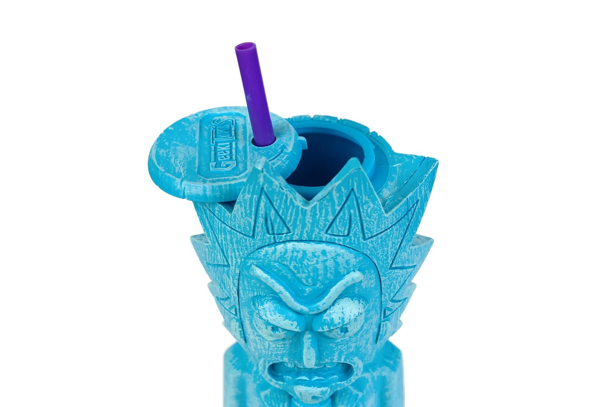 Rick and Morty Rick 25oz Geeki Tiki Plastic Tumbler