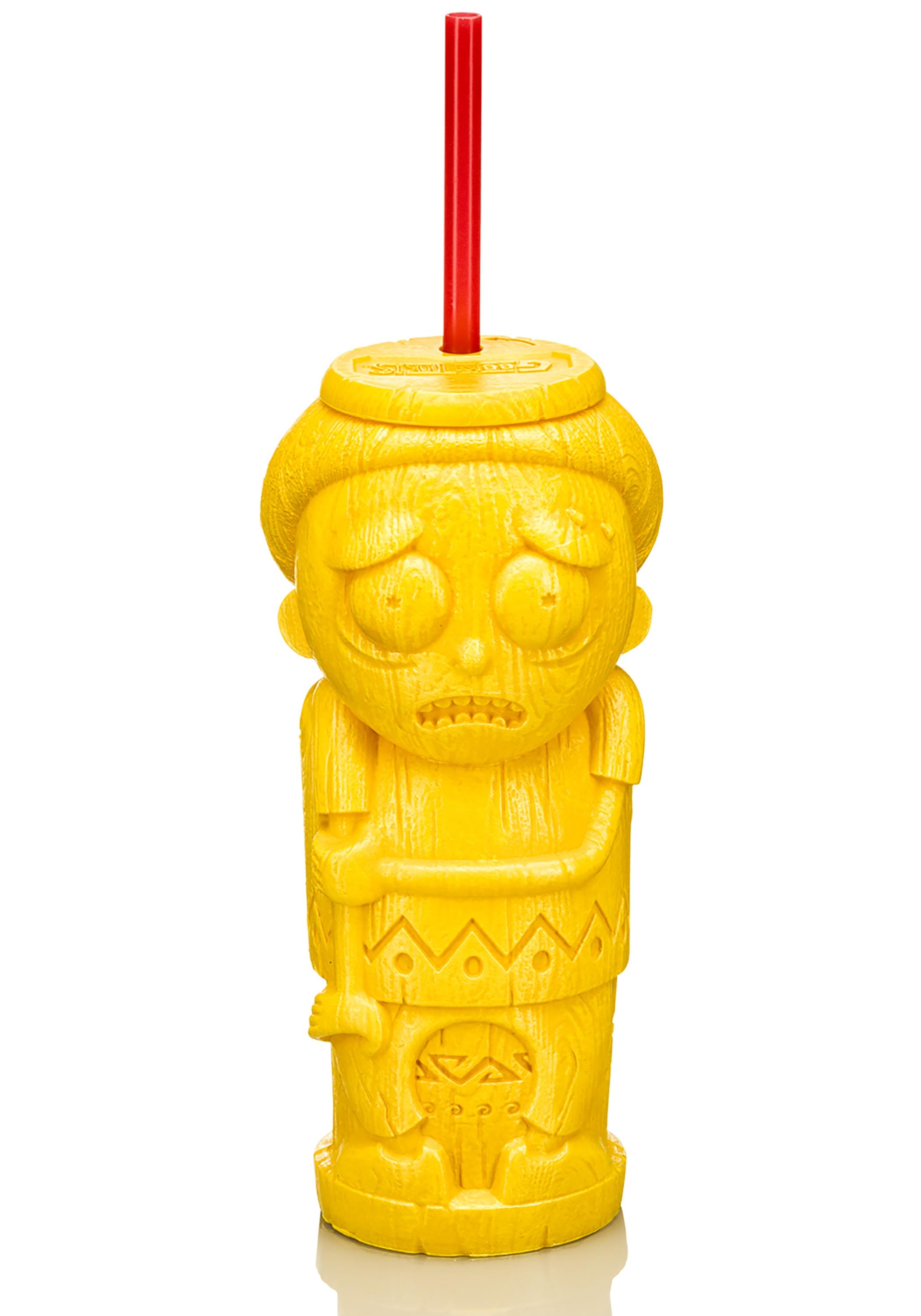 Rick and Morty Geeki Tiki Plastic Tumblers | Set of 4