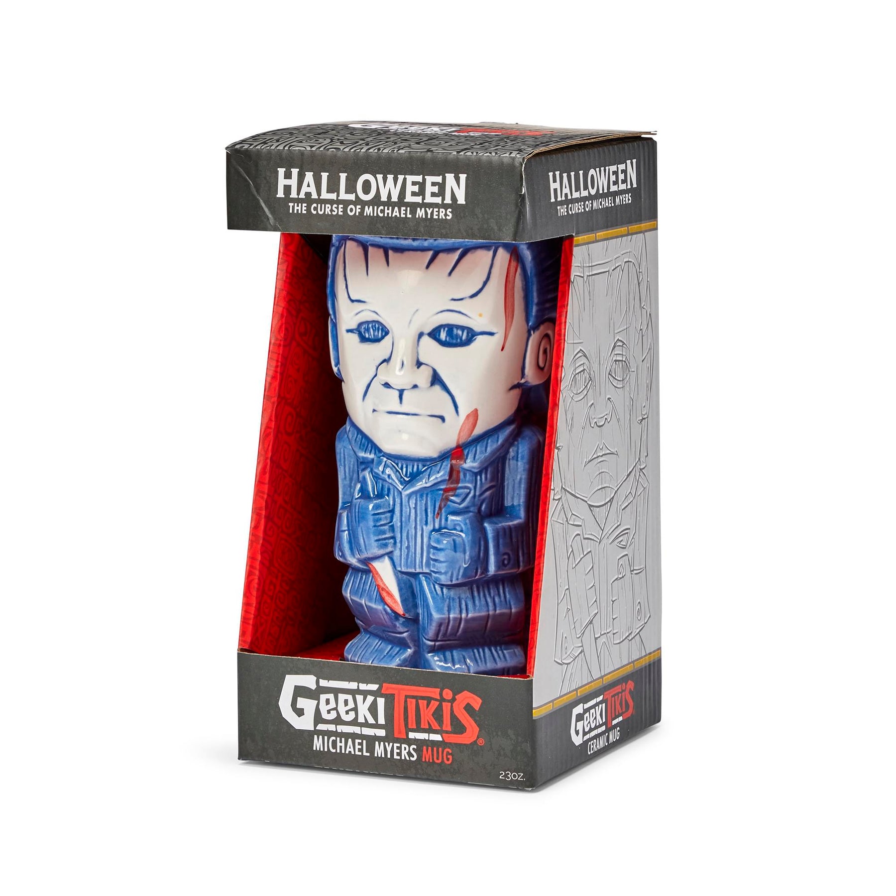 Geeki Tikis Halloween: The Curse of Michael Myers | Ceramic Tiki Mug 22 Ounces