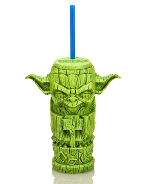 Geeki Tikis Star Wars Yoda Plastic Tumbler | Holds 17 Ounces