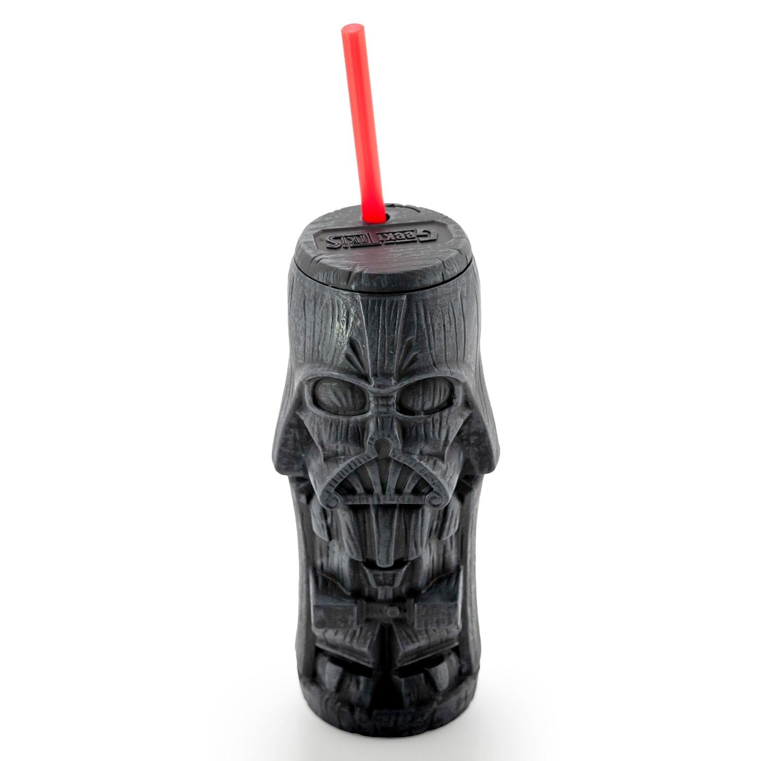 Geeki Tikis Star Wars Darth Vader Tumbler | Tiki Style Cup | Holds 19 Ounces