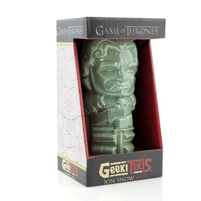 Geeki Tikis Game Of Thrones Jon Snow Ceramic Tiki Mug | Holds 17 Ounces