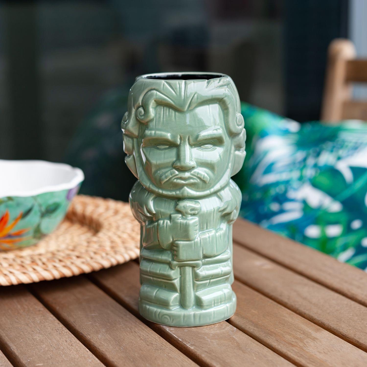 Geeki Tikis Game Of Thrones Jon Snow Ceramic Tiki Mug | Holds 17 Ounces