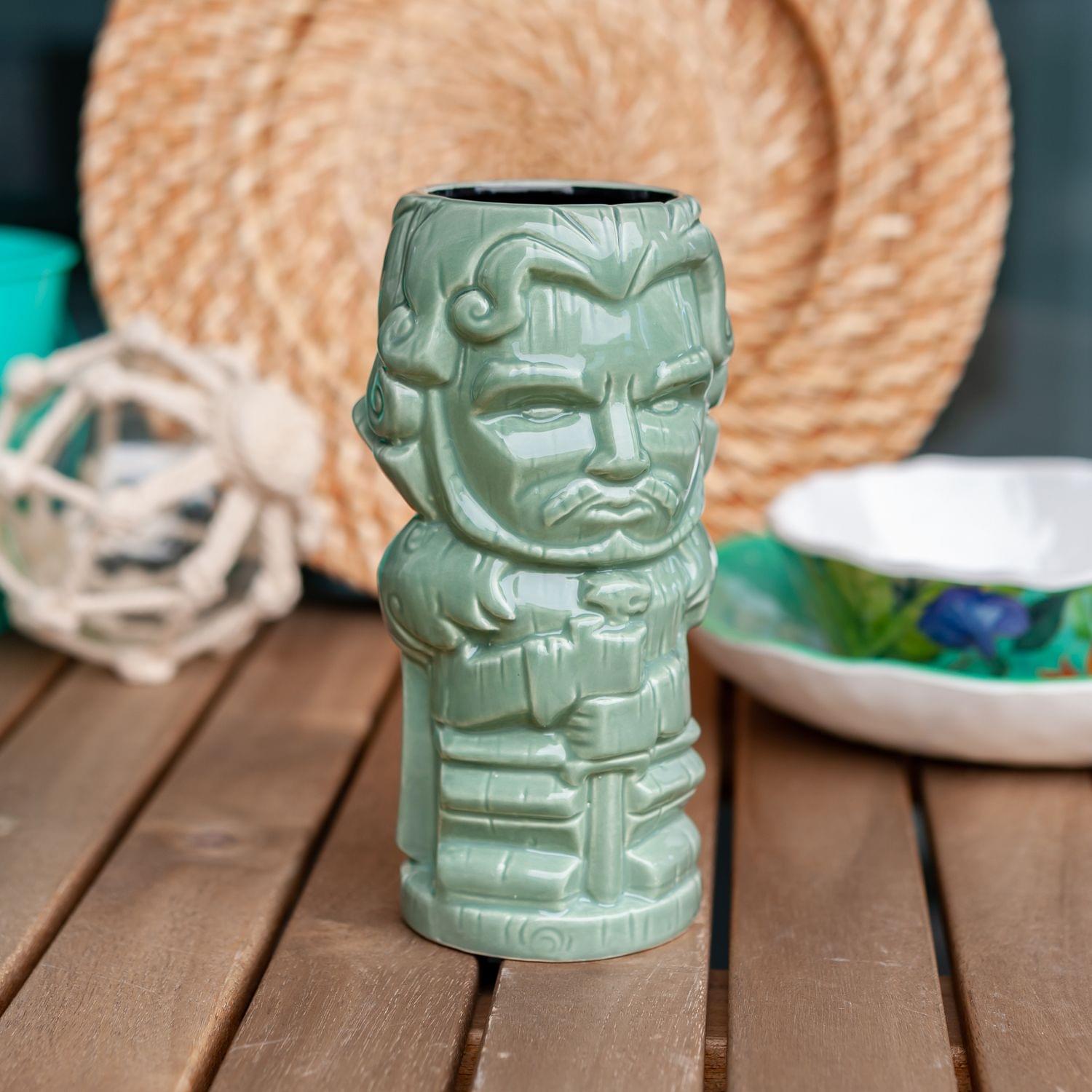 Geeki Tikis Game Of Thrones Jon Snow Ceramic Tiki Mug | Holds 17 Ounces