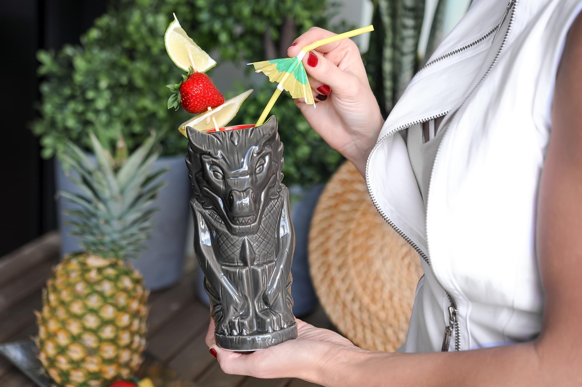 Geeki Tikis Game of Thrones Drogon the Dragon Tiki Mug | Holds 20 Ounces