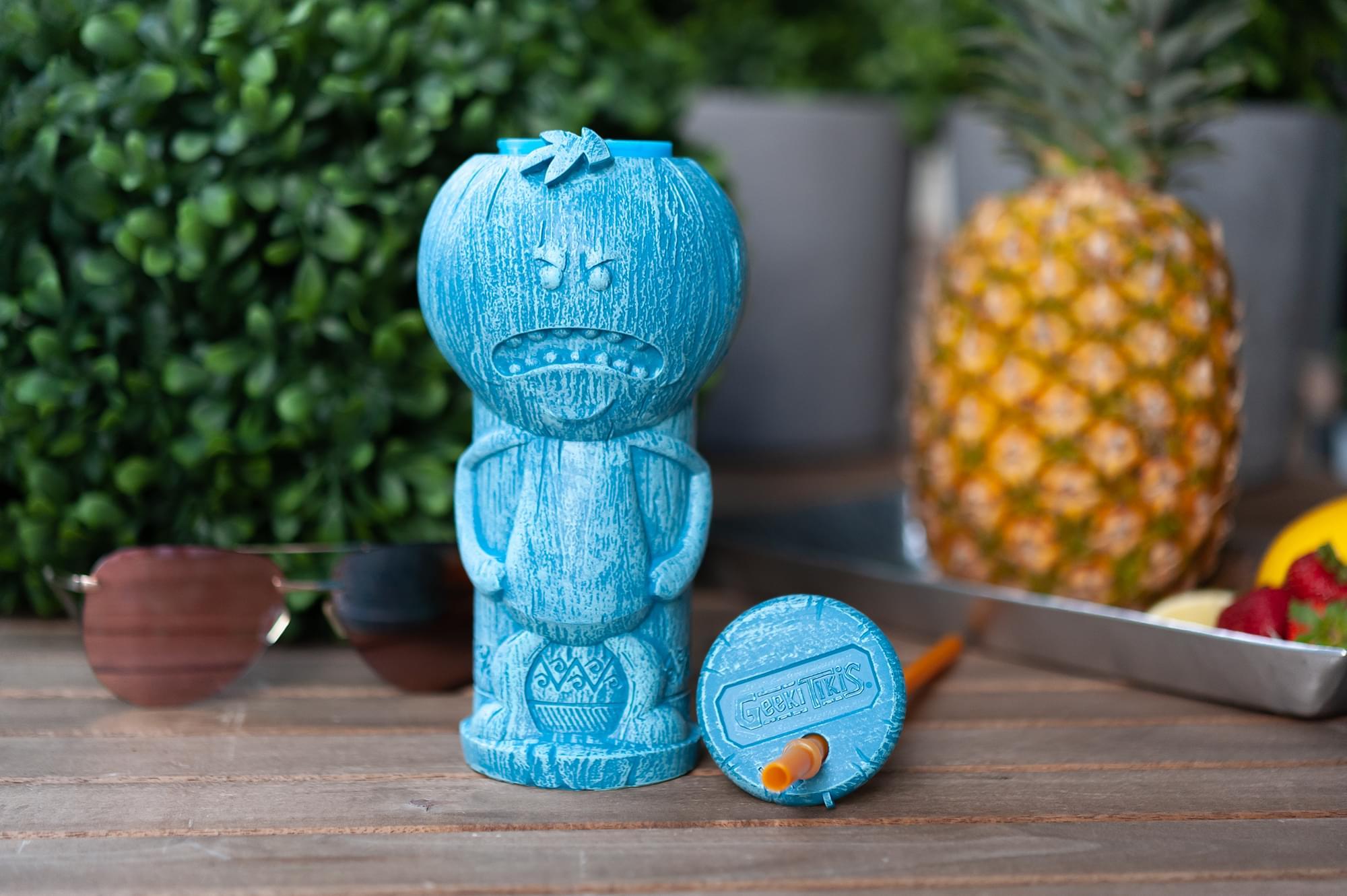 Rick and Morty Mr. Meeseeks 23oz Geeki Tiki Plastic Tumbler
