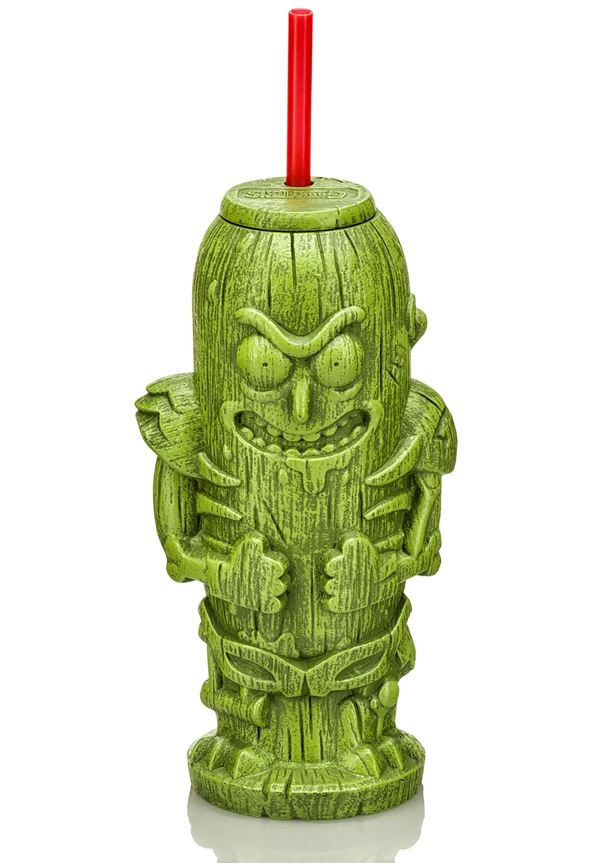 Rick and Morty Geeki Tiki Plastic Tumblers | Set of 4