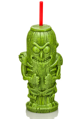 Rick and Morty Geeki Tiki Plastic Tumblers | Set of 4