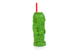 Rick and Morty Pickle Rick 22oz Geeki Tiki Plastic Tumbler