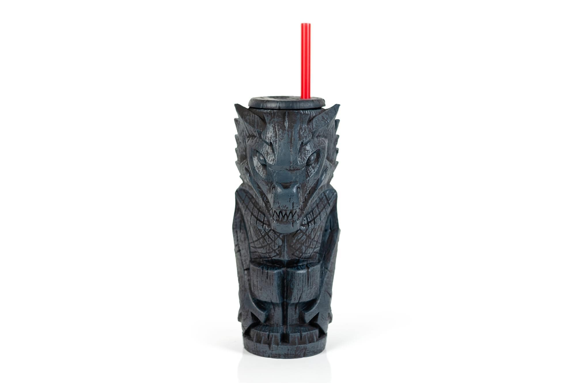 Geeki Tikis Game Of Thrones Drogon Tumbler | Tiki Style Cup | Holds 23 Ounces