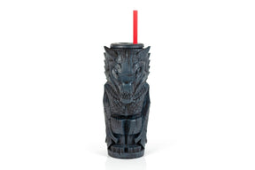 Geeki Tikis Game Of Thrones Drogon Tumbler | Tiki Style Cup | Holds 23 Ounces