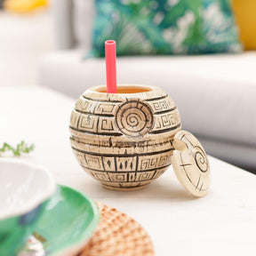 Geeki Tikis Star Wars Death Star Ceramic Mug | Holds 24 Ounces
