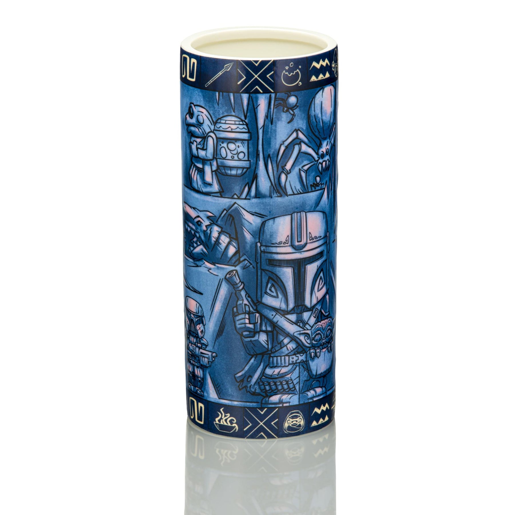 Geeki Tikis Star Wars: The Mandalorian Season 2 Scenic Ceramic Mug | 24 Ounces