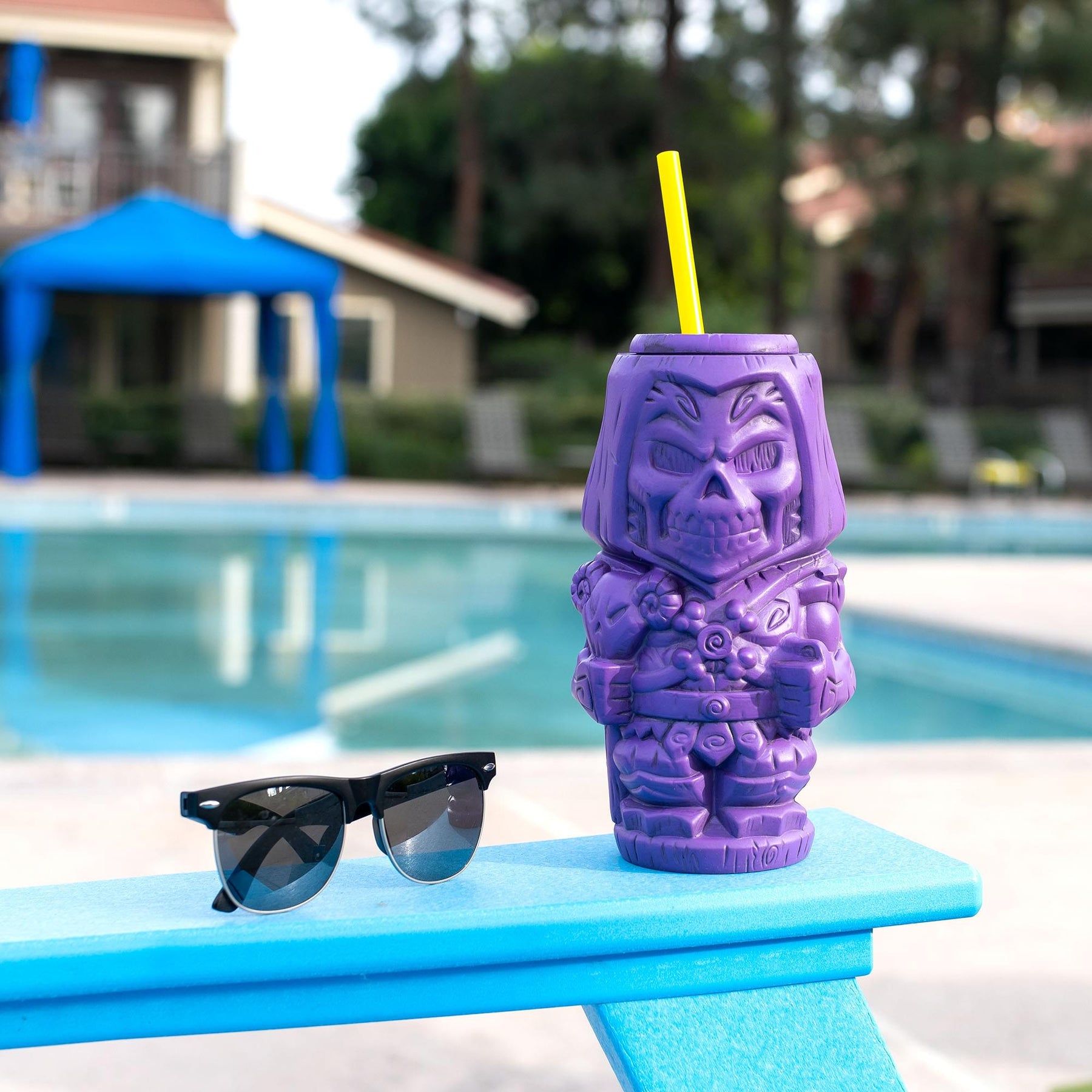 Geeki Tikis Masters of the Universe Skeletor Tumbler with Straw | 26 Ounces