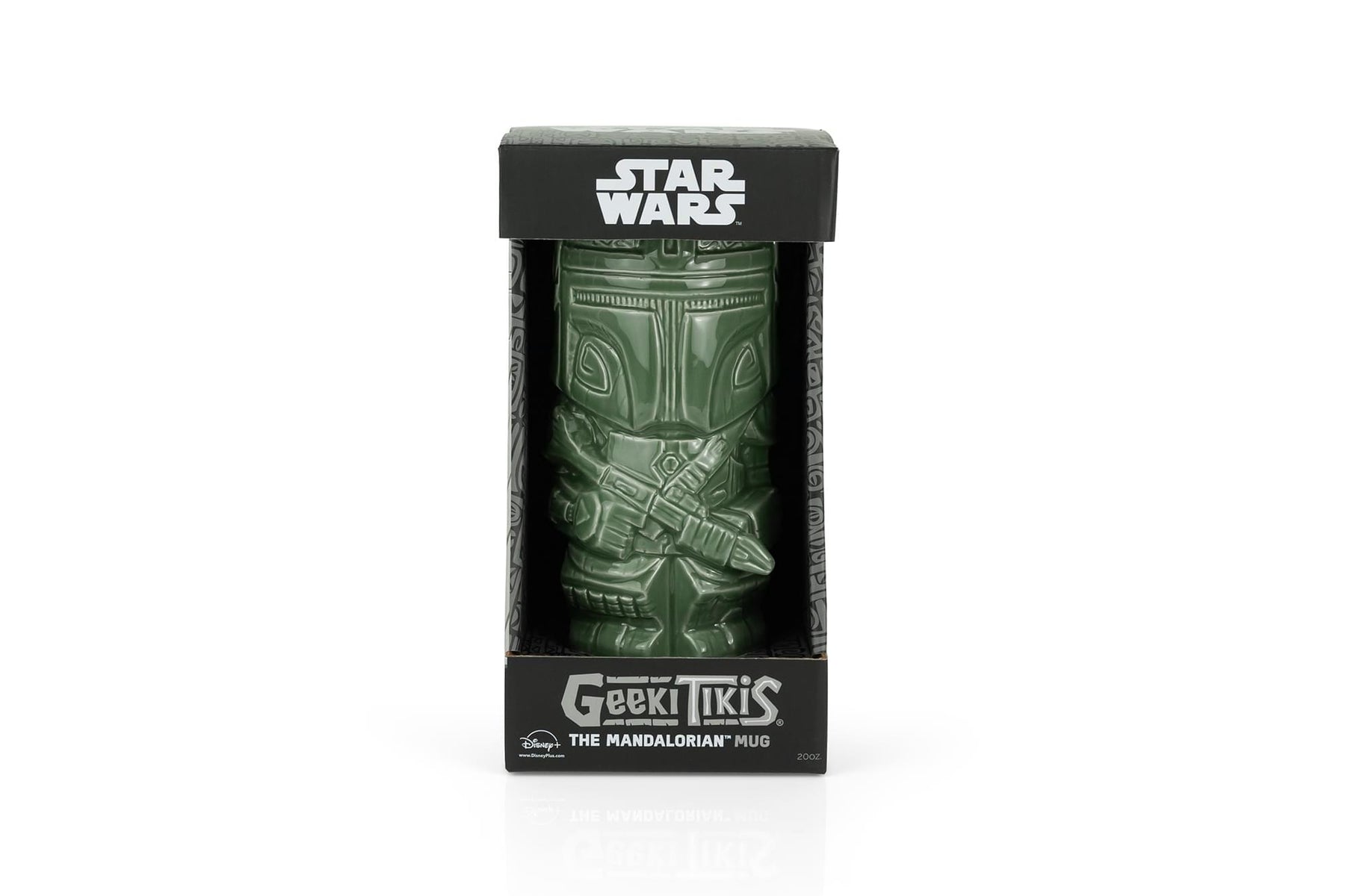 Beeline Creative Geeki Tikis Star Wars Boba Fett Mug, Ceramic Tiki Style  Cup
