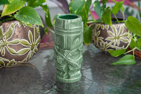 Geeki Tikis Star Wars The Mandalorian Mando Mug | Ceramic Tiki Cup | 20 Ounces