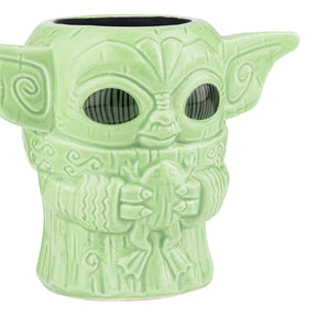 Geeki Tikis Star Wars: The Mandalorian "Baby Yoda" Mug With Frog | 16 Ounces