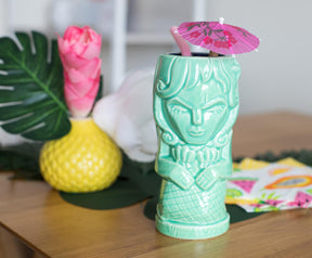 Geeki Tikis Green Mermaid Fantasy Mug | Ceramic Tiki Style Cup | Holds 15 Ounces