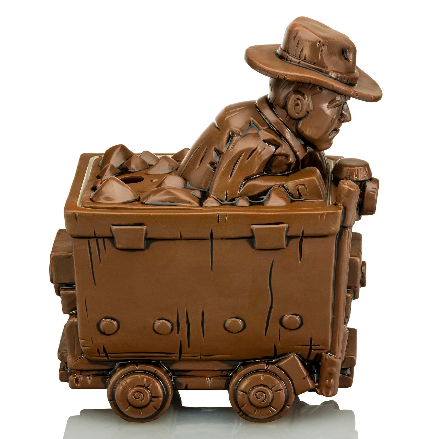 Geeki Tikis Indiana Jones In Mine Cart Ceramic Mug | Holds 24 Ounces
