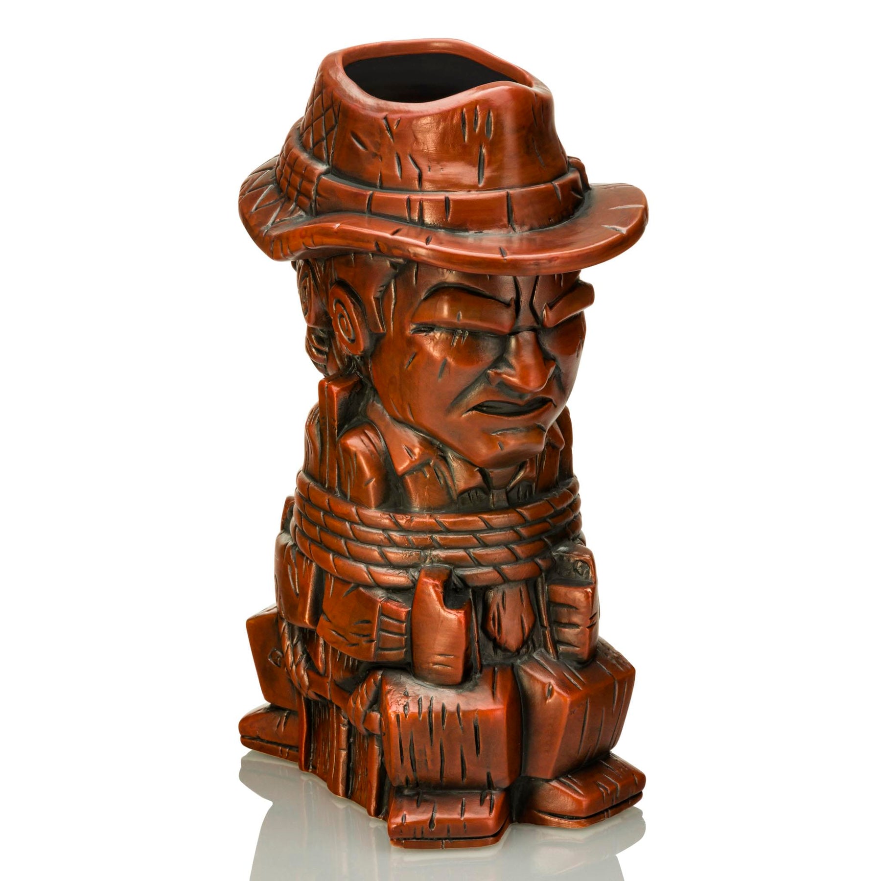 Geeki Tikis Indiana Jones With Henry Jones Ceramic Mug | Holds 26 Ounces