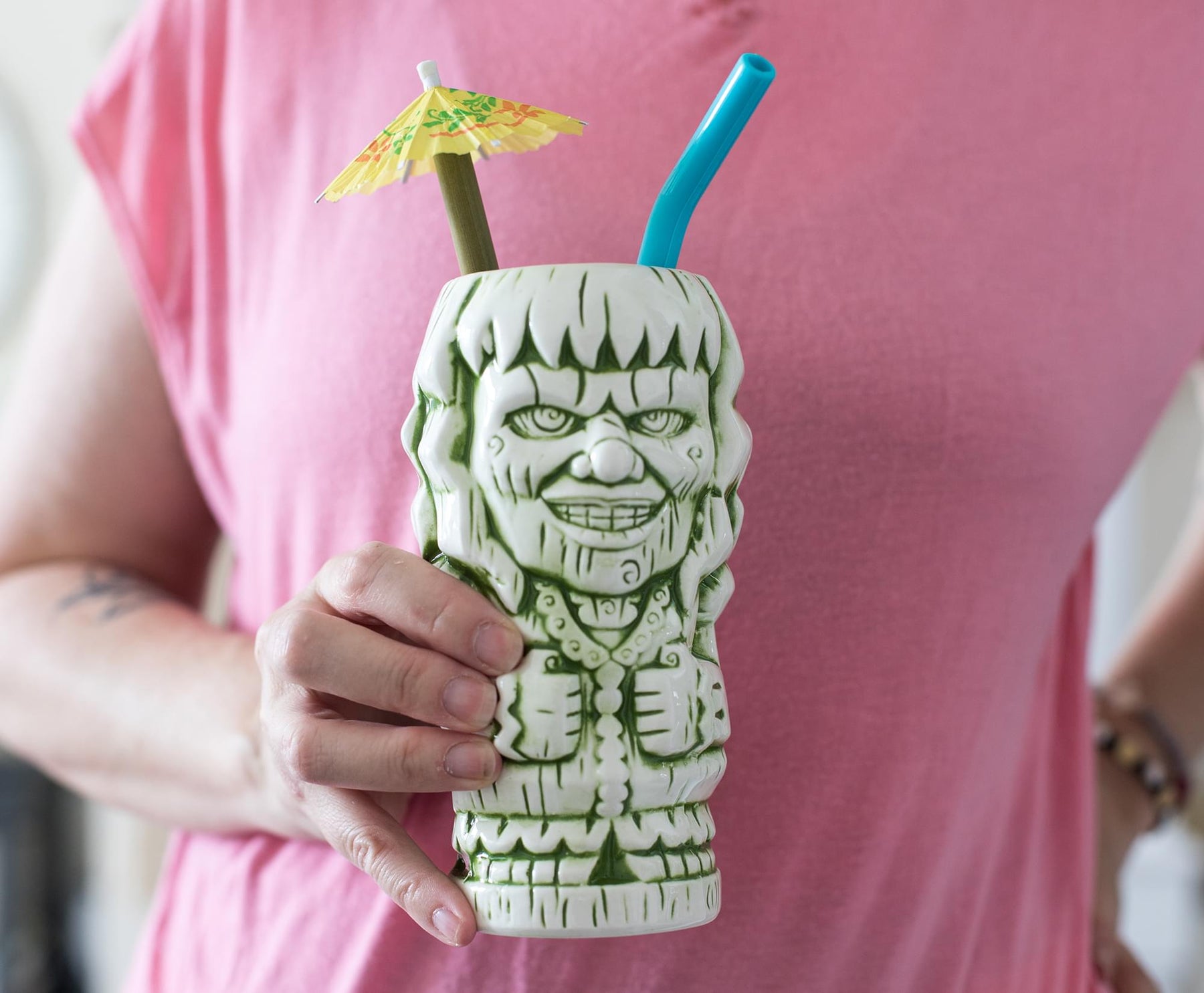 Geeki Tikis The Exorcist Regan Mug | Ceramic Tiki Style Cup | Holds 18 Ounces