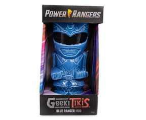 Geeki Tikis Power Rangers Blue Ranger Ceramic Mug | Holds 16 Ounces