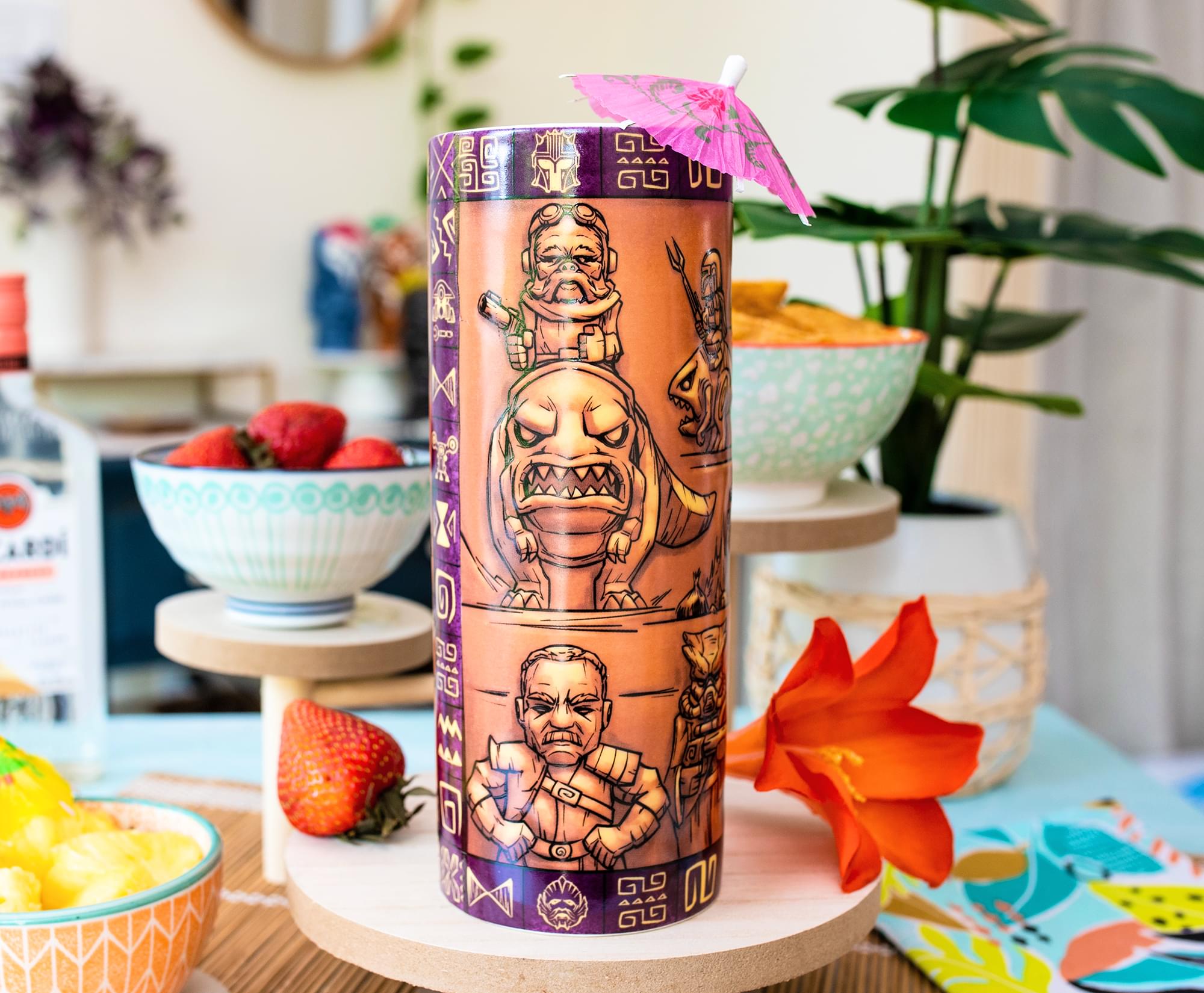 Geeki Tikis Star Wars: The Mandalorian Season 1 Scenic Ceramic Mug | 24 Ounces