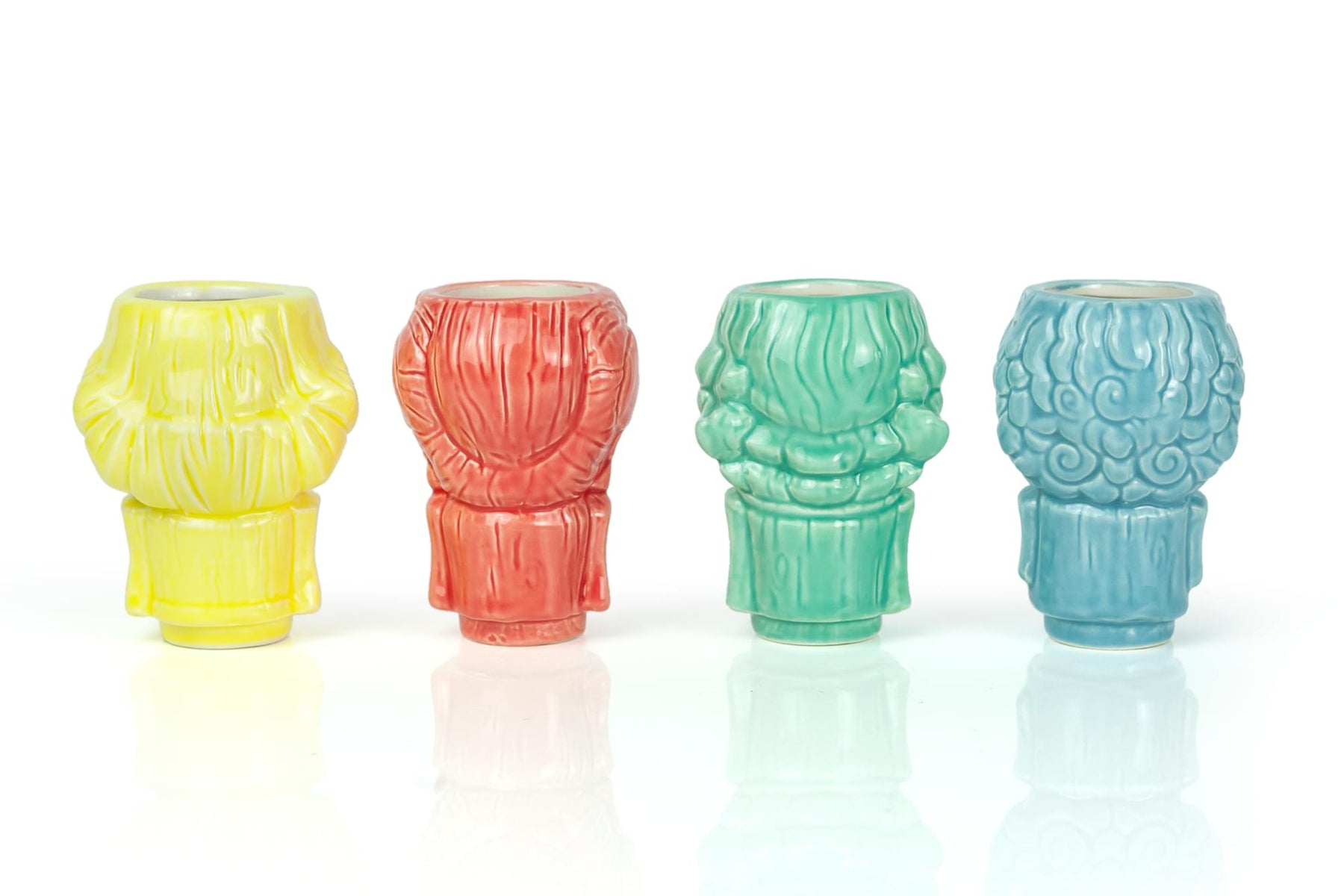 Geeki Tikis The Golden Girls Ceramic 2 Ounce Muglet Mini 3 Inch Glasses Set Of 4 Toynk Exclusive