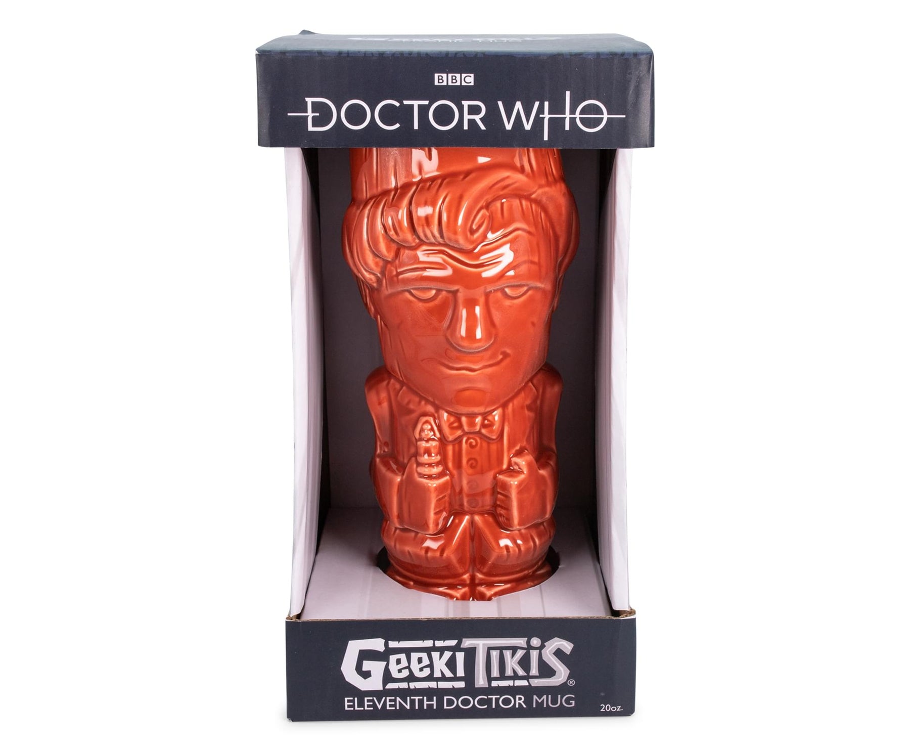 Geeki Tikis Doctor Who Eleventh Doctor Ceramic Mug | Holds 20 Ounces
