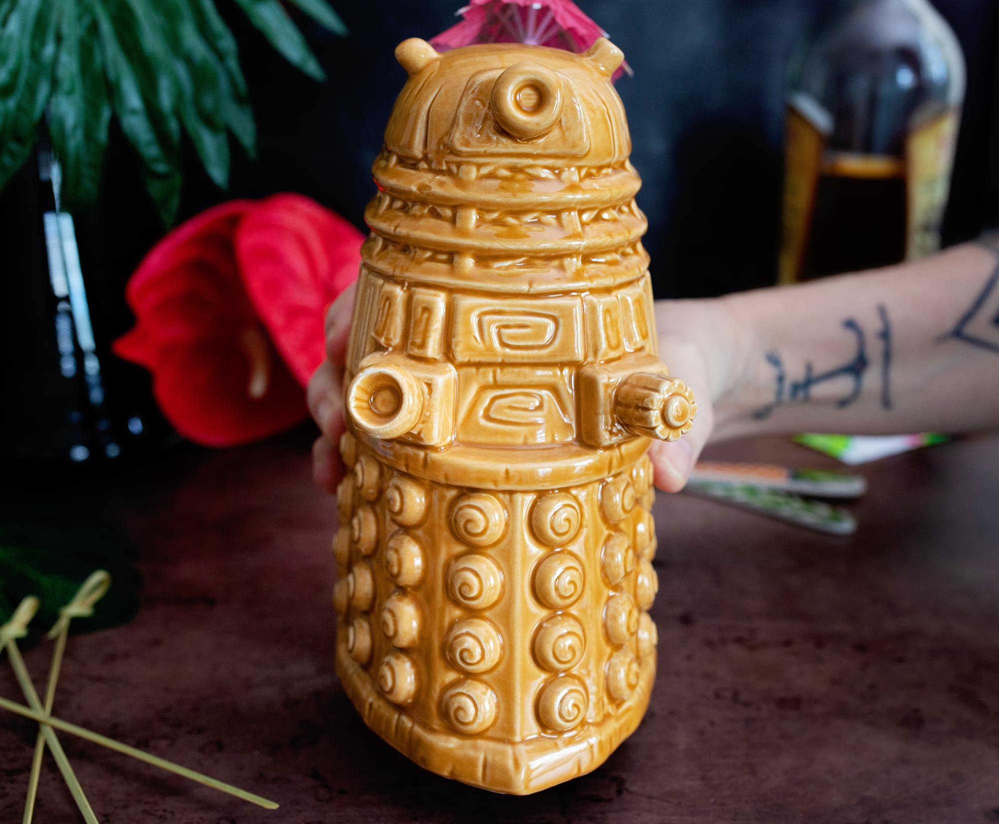 Geeki Tikis Doctor Who Dalek Ceramic Mug | Holds 24 Ounces