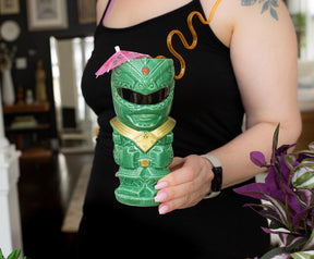 Geeki Tikis Power Rangers Green Ranger Ceramic Mug | Holds 16 Ounces