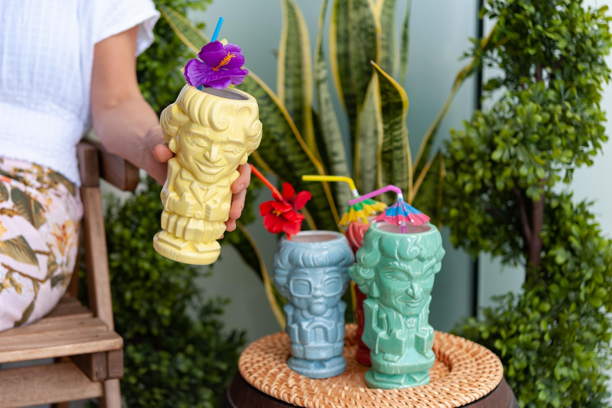 Geeki Tikis The Golden Girls Rose Ceramic Tiki Style Mug | Holds 16 Ounces