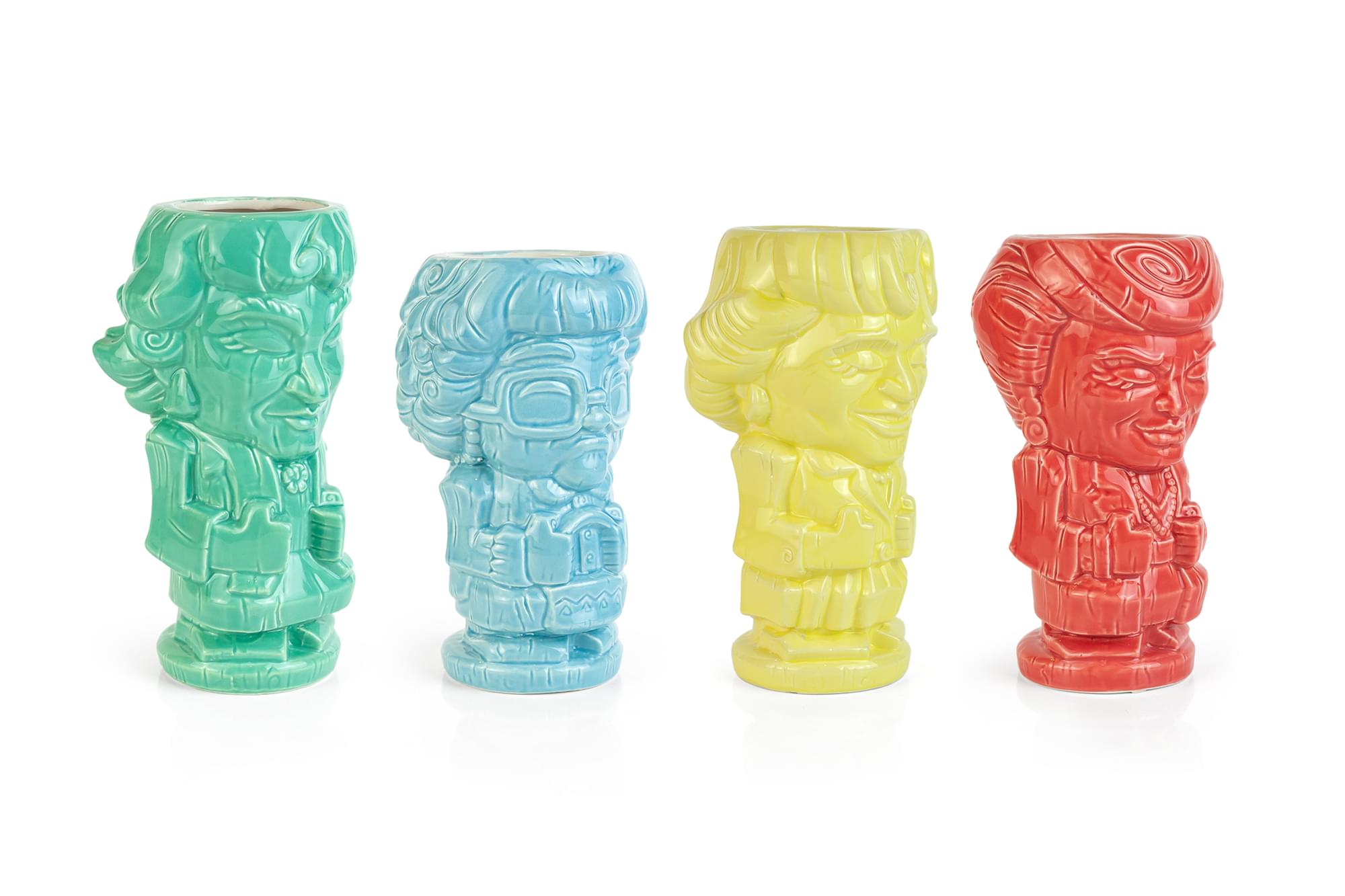 Geeki Tikis The Golden Girls Ceramic Mugs | Set of 4