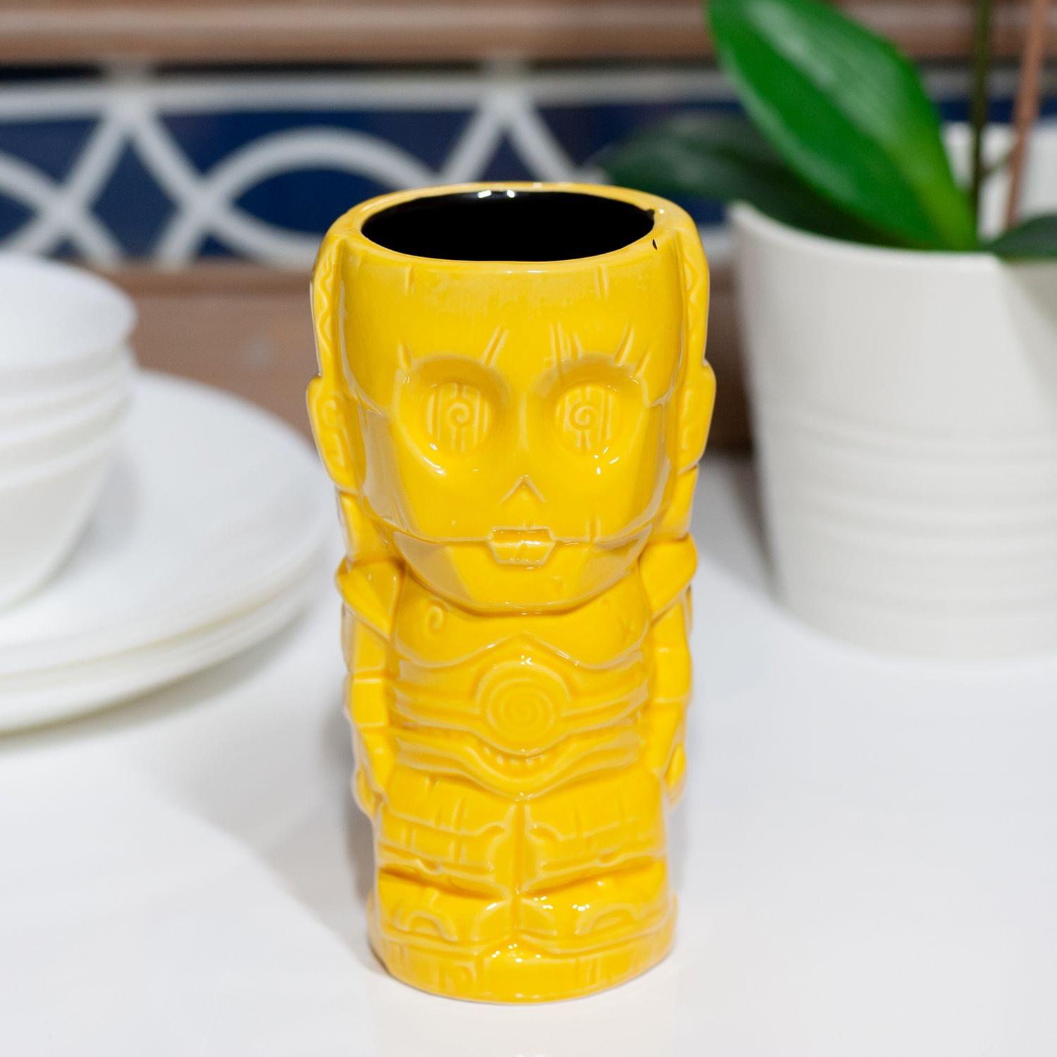 Geeki Tikis Star Wars C-3PO Mug | Crafted Ceramic | Holds 14 Ounces