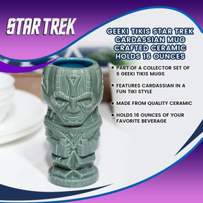 Geeki Tikis Star Trek: The Next Generation Cardassian Ceramic Mug | 14 Ounces