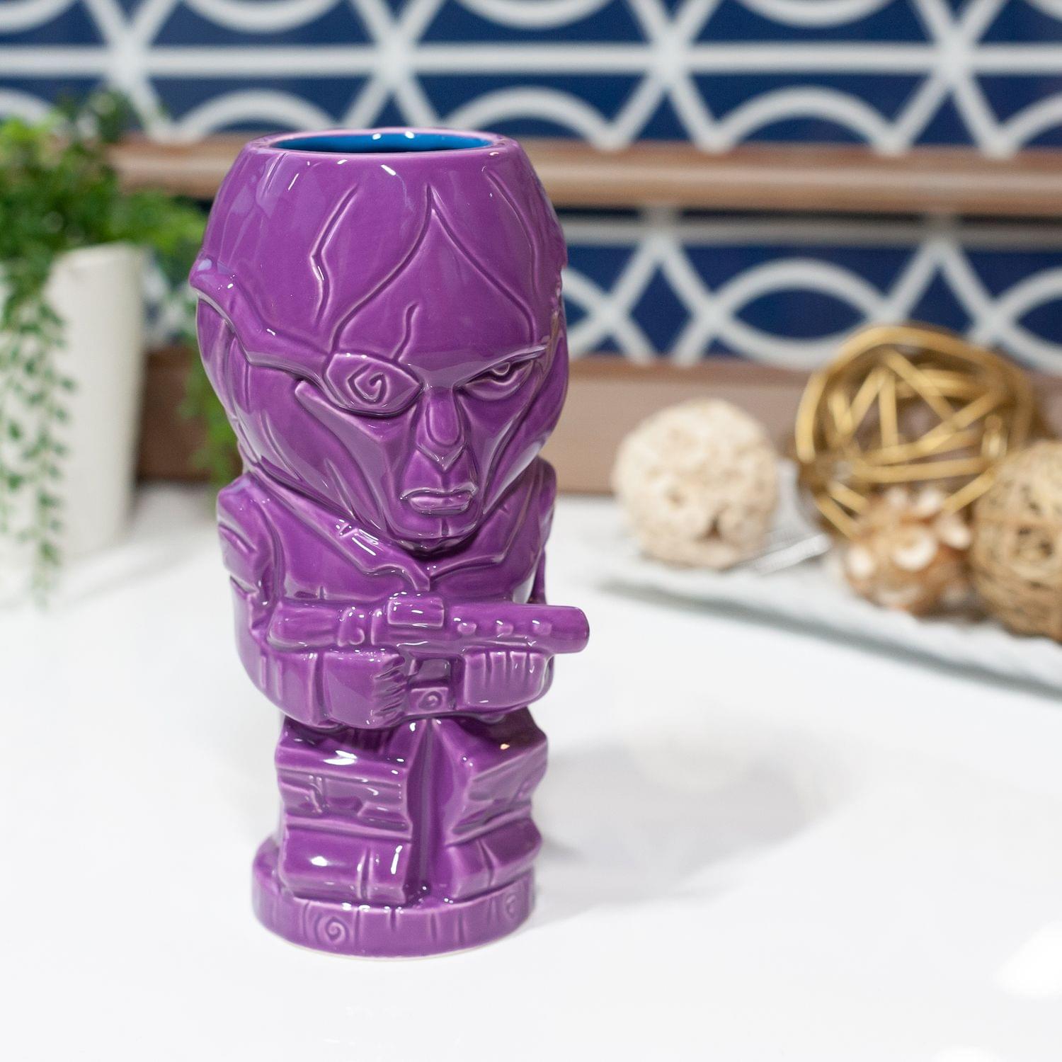 Geeki Tikis Mass Effect Jaal Mug | Crafted Ceramic | Holds 14 Ounces