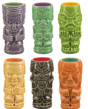 Universal Monsters Ceramic Geeki Tiki Mugs | Set of 6