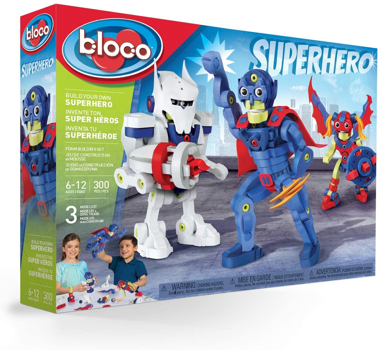 Bloco 300 Piece Construction Set | Superheros