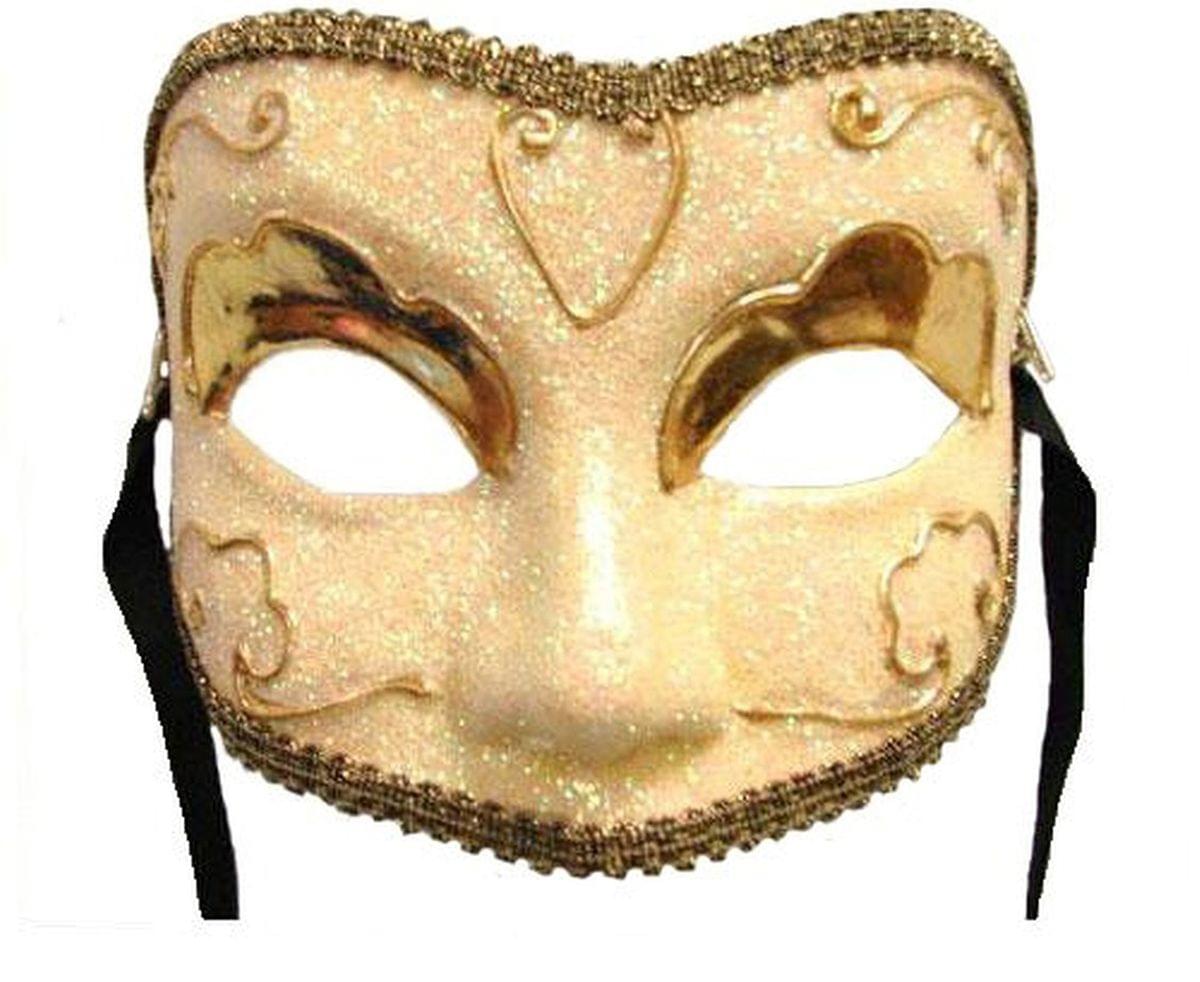 Golden Lady Eye Venetian, Masquerade, Mardi Gras Mask