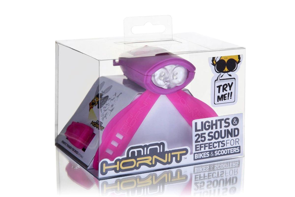Hornit Mini Hornit Bicycle Horn: Purple/Pink