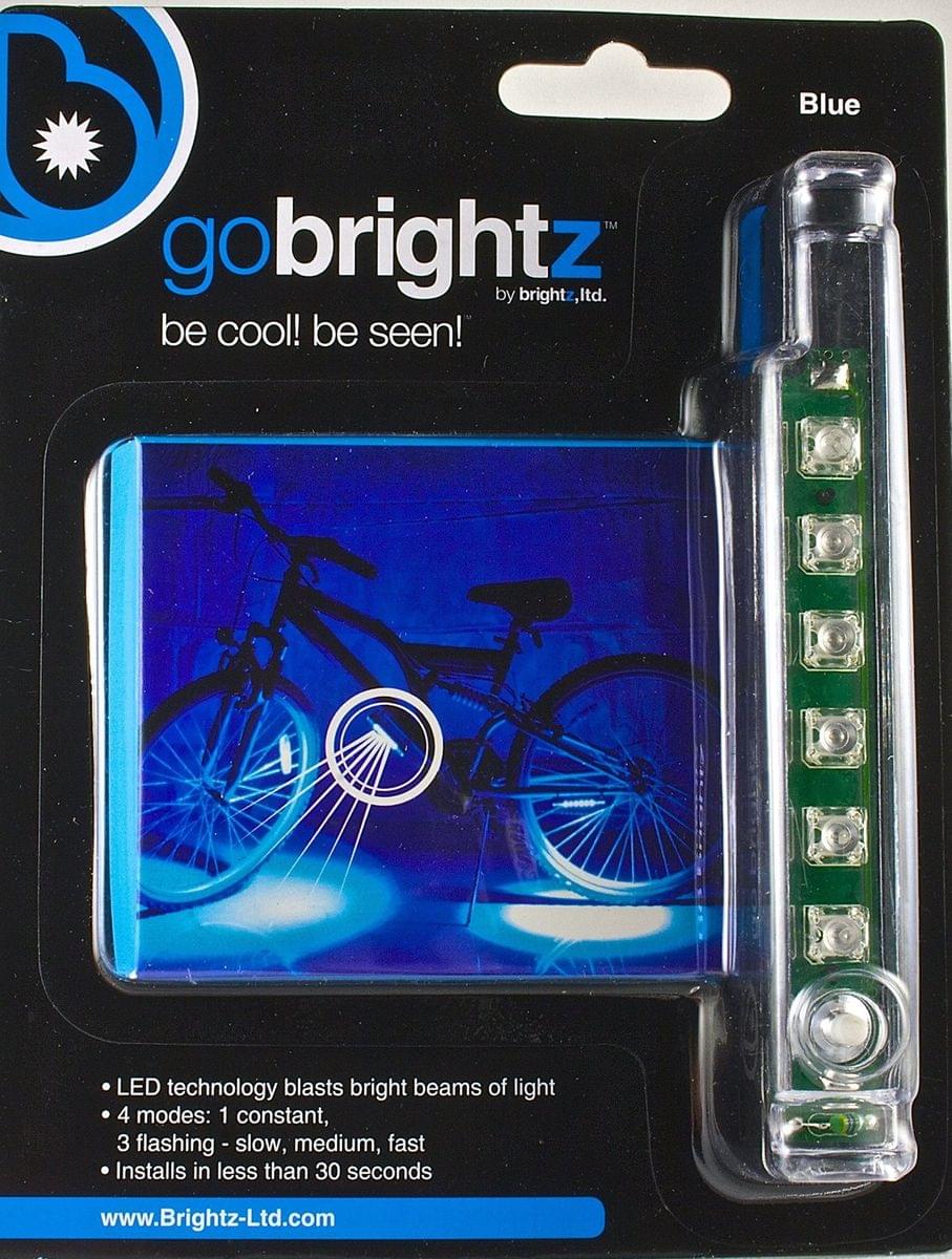 Brightz LED Bicycle Safety Light Cycling Bike Accessory Blue