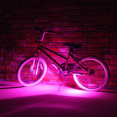 Brightz Pink LED Bicycle Safety Light Cycling Bike Accessory
