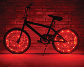 Wheel Brightz Lightweight Red LED Bicycle Safety Light Accessory