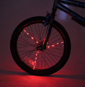 Spoke Brightz LED Bicycle Spoke Accessory, Red